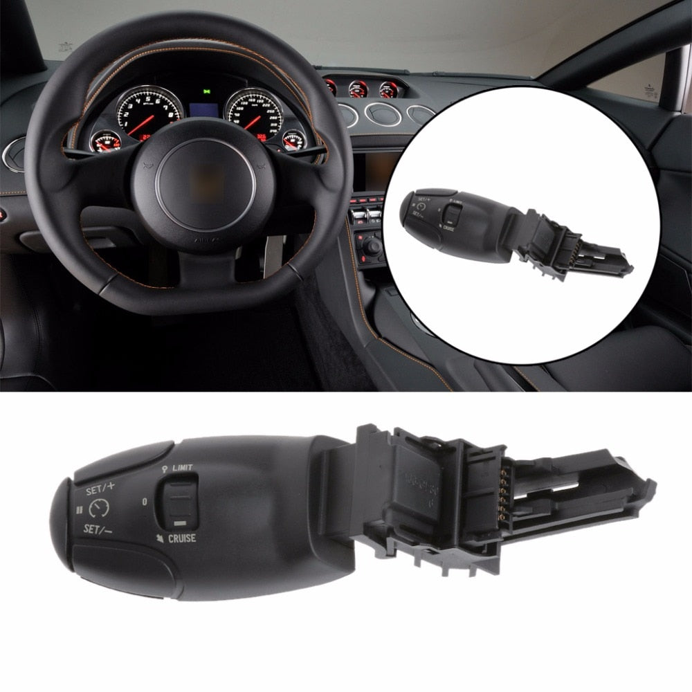 1Pc Black Cruise Control Switch For Citroen C3 C5 C8 for Peugeot 207 307 308 407 607 3008 6242Z9 Auto Replacement Parts New