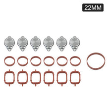 Load image into Gallery viewer, FREE SHIPPING - 6X33mm Auto Replacement Parts for BMW M57 Swirl Blanks Flaps Repair Delete Kit with Intake Gaskets Key Blanks
