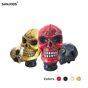 Gear Shift Knob Skull Personalized Modification Lever Gear Stick Golf 4 Universal Manual Head Lever Auto Parts