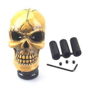 Gear Shift Knob Skull Personalized Modification Lever Gear Stick Golf 4 Universal Manual Head Lever Auto Parts