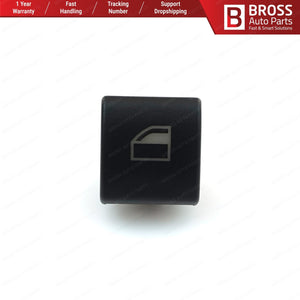 Bross BDP59 Left or Right Electrical Window Switch Button Cap Cover Replacement 61316902175 for BMW 3 Series E46 X5 X3