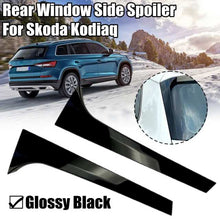 Load image into Gallery viewer, Pair Glossy Black Vertical Rear Window Side Spoiler Wing For Skoda Karoq For Skoda KODIAQ Auto Replacement Parts Spoilers &amp; Wing
